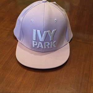 IVY PARK SnapBack Hat Lilac